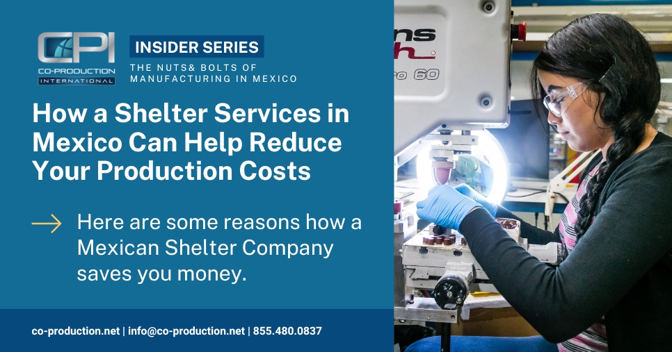 How a Shelter Services in Mexico Can Help Reduce Your Production Costs